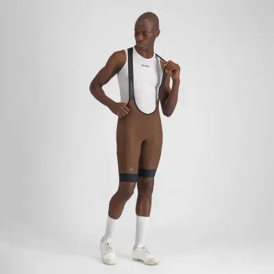 Sportful GIARA 2 kraťasy s trakmi coffee brown