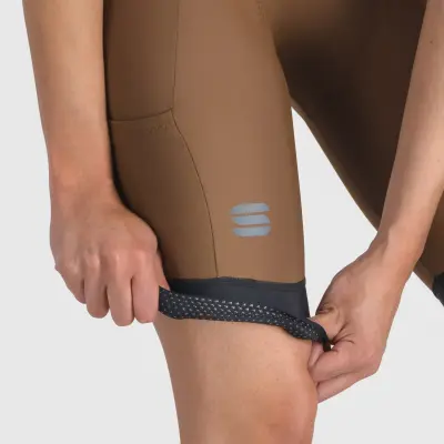 Sportful GIARA 2 dámske kraťasy s trakmi coffee brown
