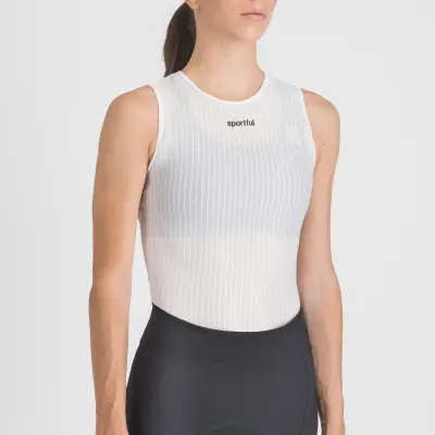 Sportful PRO BASELAYER dámske tričko bez rukávov white
