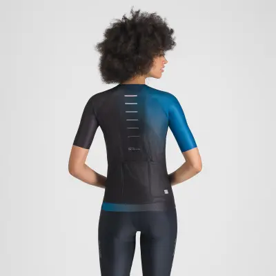 Sportful LIGHT dámsky dres teal blue/black