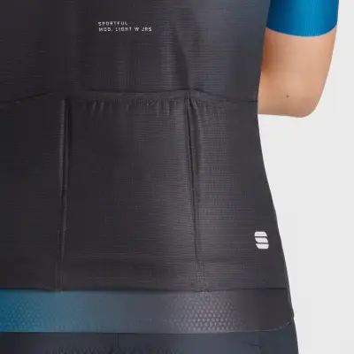 Sportful LIGHT dámsky dres teal blue/black