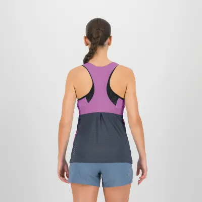 Karpos QUICK dámske tielko bloom/ombre blue