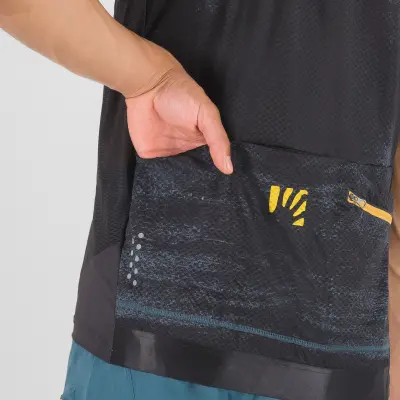 Karpos GREEN FIRE dres black/lemon curry