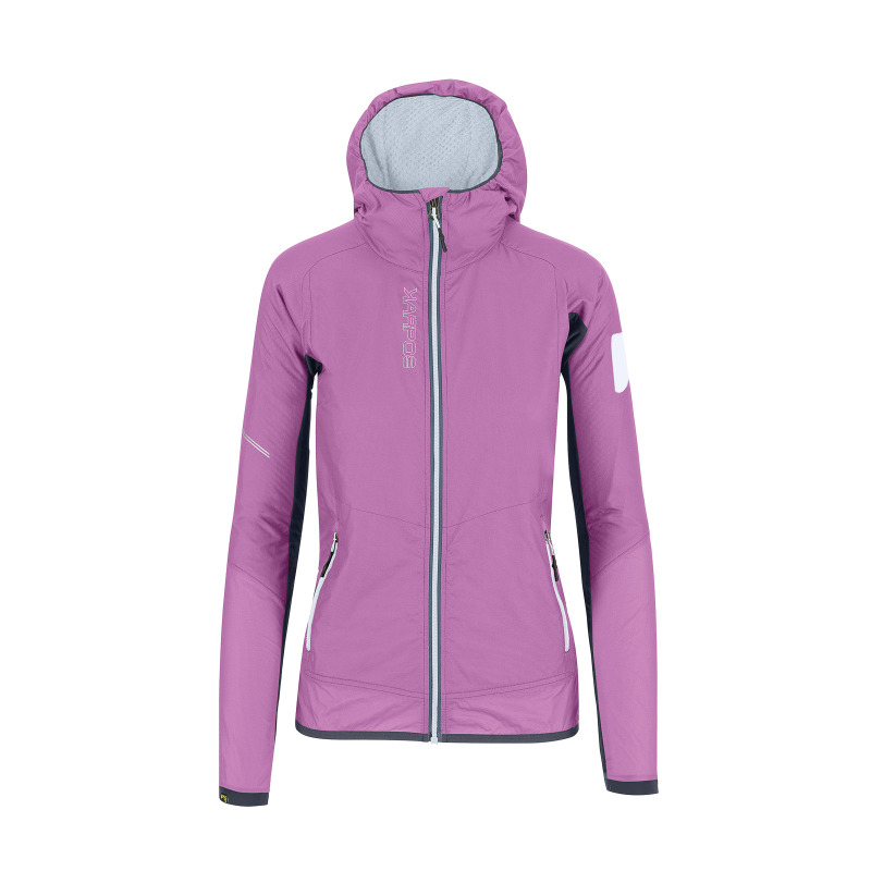 Outdoorová bunda dámska Karpos Lavaredo Evo fialová/sivá