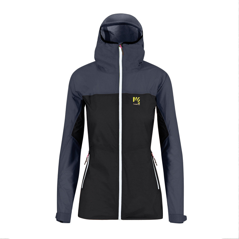 Outdoorová bunda dámska Karpos Lavaredo Rain Evo čierna/sivá