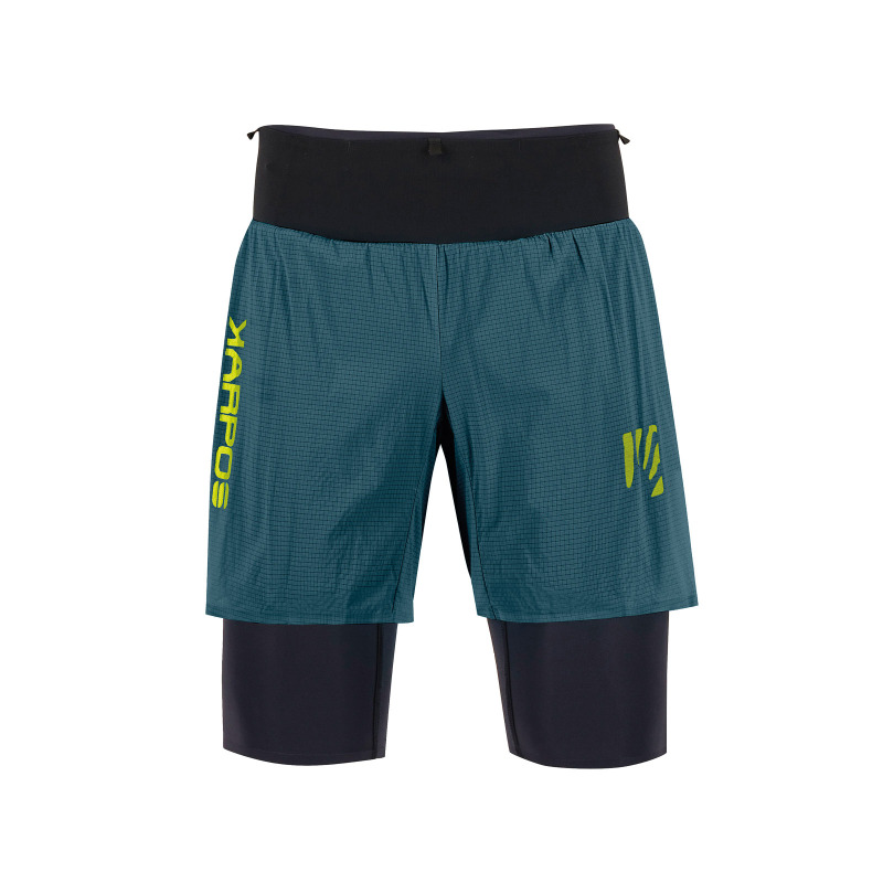 Bežecké krátke nohavice pánske Karpos Lavaredo Ultra tmavomodré/čierne