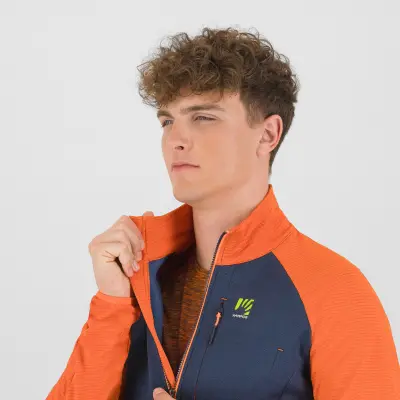 Karpos PIZZOCCO EVO FULL-ZIP flíska outer space/scarlet ibis