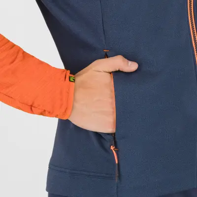 Karpos PIZZOCCO EVO FULL-ZIP flíska outer space/scarlet ibis