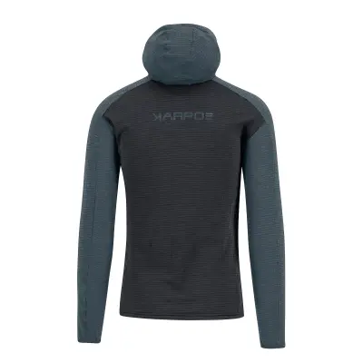 Karpos AMBRIZZOLA FULL-ZIP mikina s kapucňou vulcan/dark slate