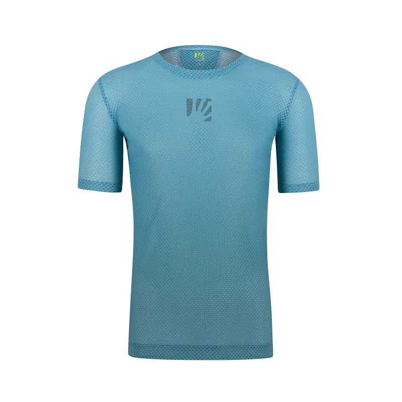Letné outdoorové tričko pánske Karpos Verve Mesh modré