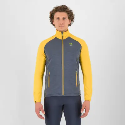 Karpos AMBRIZZOLA FULL-ZIP mikina dark slate/sunset