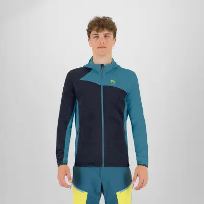 Karpos AVERAU FULL-ZIP mikina s kapucňou outer space/larkspur