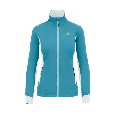 Karpos PIZZOCCO EVO dámska FULL-ZIP flíska delphinium/skywriting