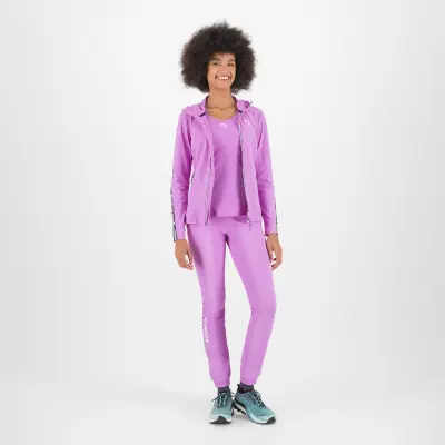 Karpos EASYFRIZZ dámska FULL-ZIP mikina s kapucňou bloom/ombre blue