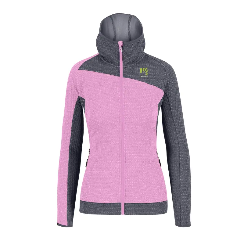 Karpos AVERAU dámska FULL-ZIP mikina s kapucňou bloom/ombre blue