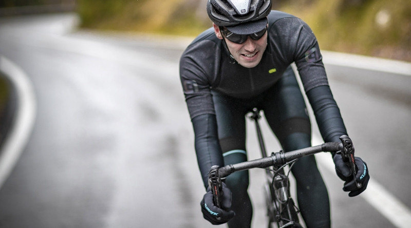 Cyklo oblečenie do extrémneho počasia Nepremokavé cyklistické oblečenie ALÉ Klimatik