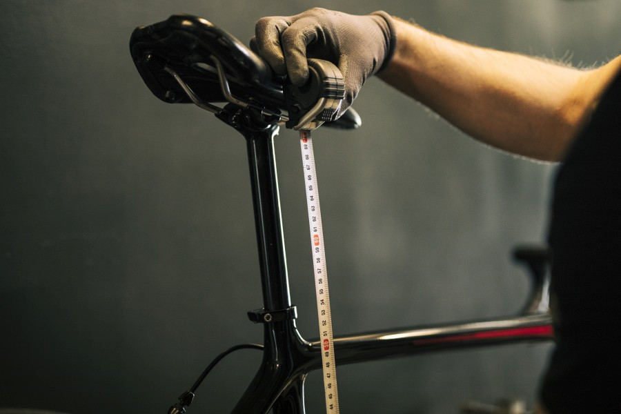 Nastavenie sedla na bicykel