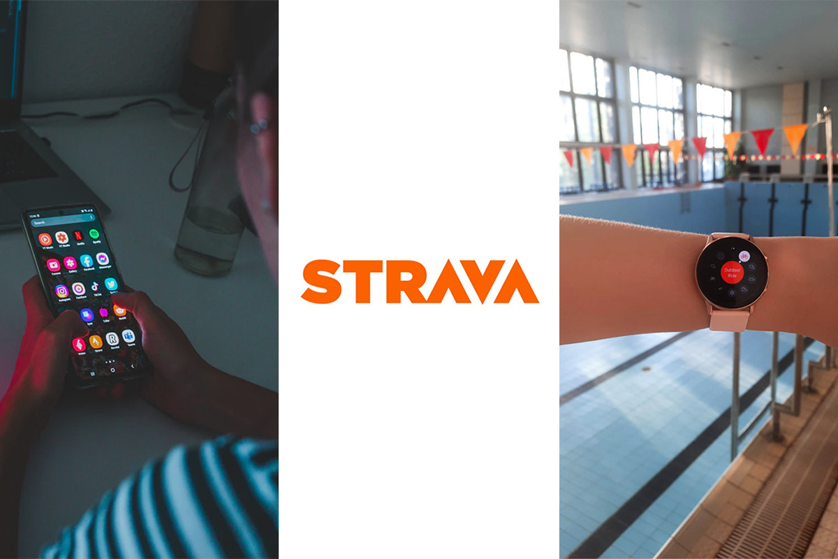 Strava na smartfóne a smart hodinkách