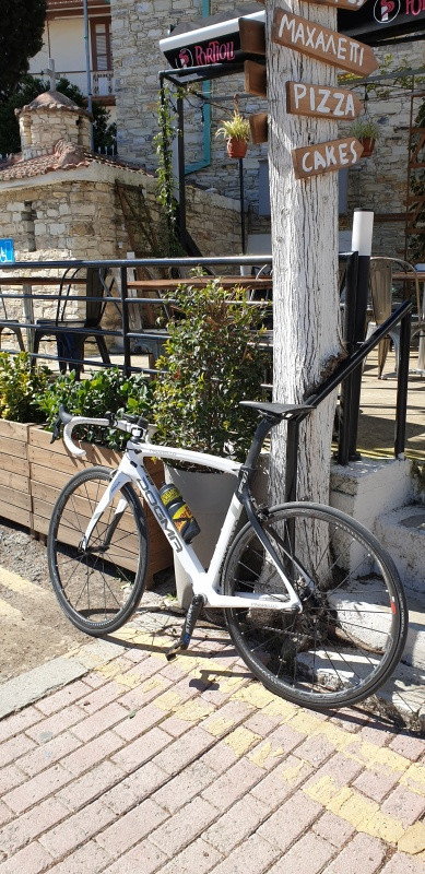 Pinarello počas prestávky