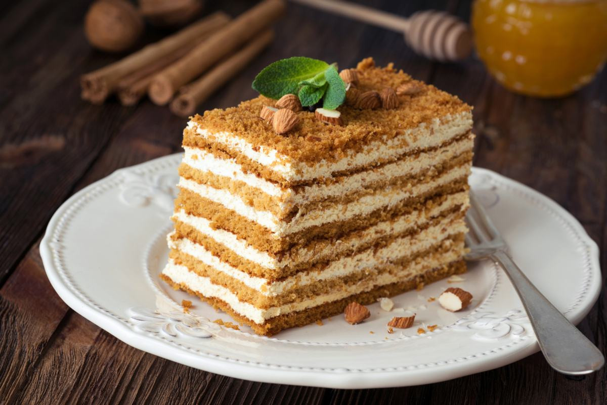 Zdravé medové rezy recept