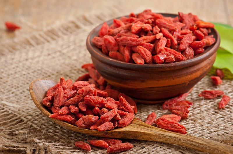 Zdravé účinky goji bobulí Goji bobule ako prísada do jedál